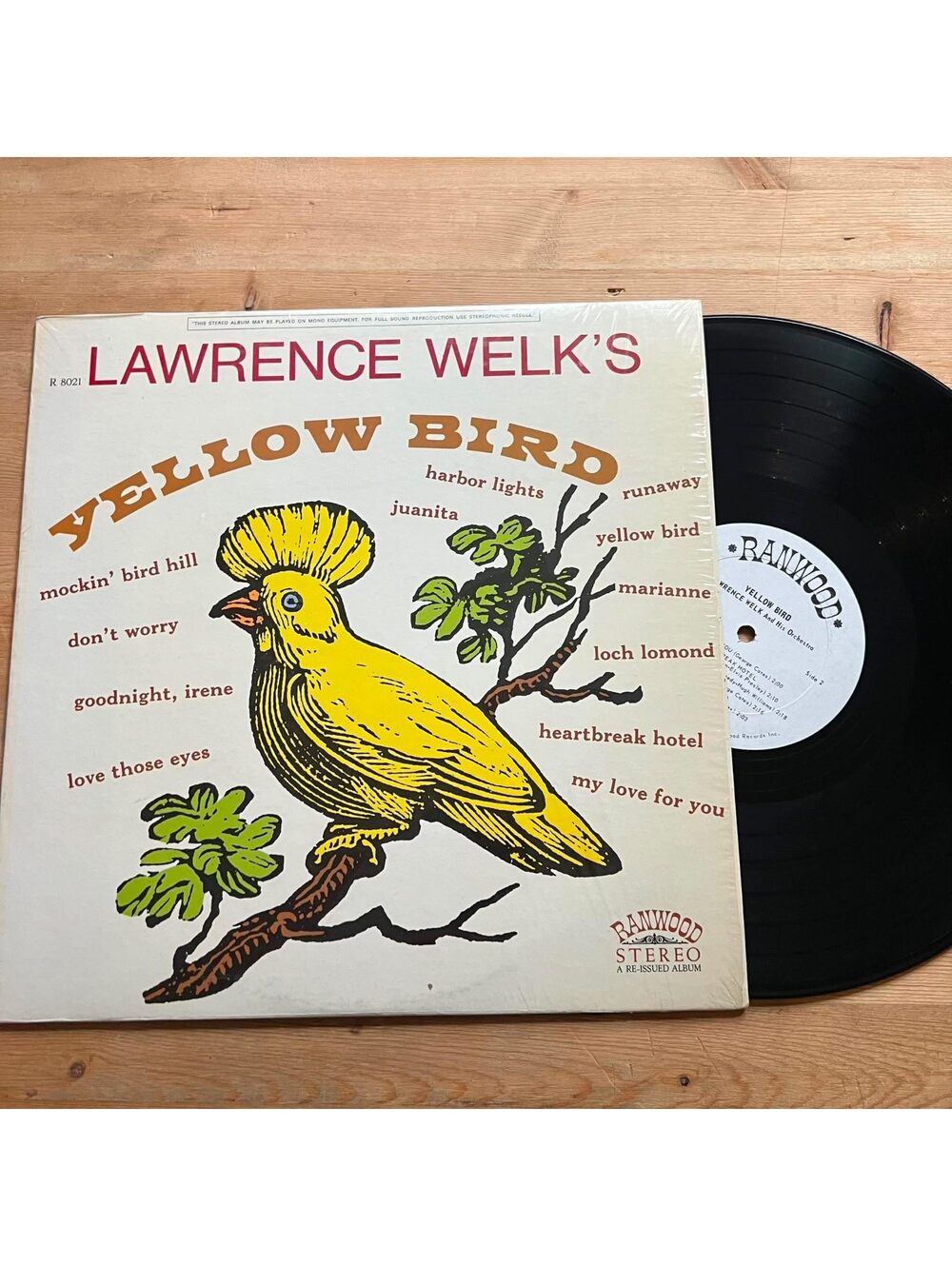 Lawrence Welk - Lawrence Welk's Yellow Bird 33rpm VG+ VR22